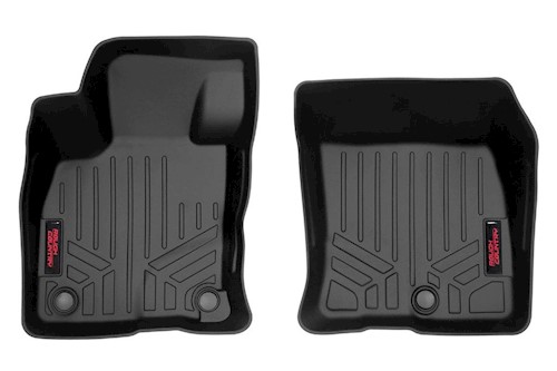 Rough Country Floor Mats FR For Ford Bronco Sport 21-23/Maverick 22-23  -M-5132 LARGE
