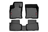 Rough Country Floor Mats Front and Rear for Ford Maverick Hybrid 2022-2023 MAIN