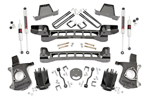 Rough Country 6 Inch Lift Kit M1 Shocks Chevy/GMC 1500 99-06 & Classic LARGE