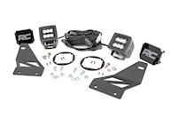 Rough Country For Nissan LED Fog Light Kit | Black Series 05-19 Frontier 71023 MAIN