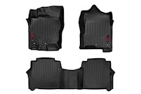 Rough Country Heavy Duty Mats [F/R]-16-20 For Nissan Titan, Titan XD|Crew Cab MAIN