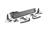 Rough Country For Nissan 20in LED Bumper Kit | Black Series 16-20 Titan XD 70645 MAIN