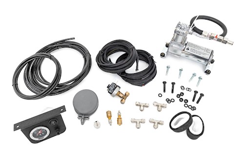 Rough Country Air Compressor Kit w/Gauge Onboard Air w/Gauge Universal 10100 LARGE
