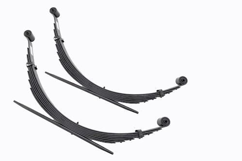 Rough Country Rear Leaf Springs 8" Lift Pair For Ford Super Duty 4WD 1999-2007 LARGE