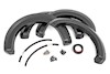 Rough Country Pocket Fender Flares Silver For Ford SuperDuty 2WD/4WD 17-22 THUMBNAIL