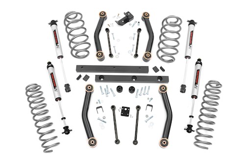 Rough Country Lift Kit 4 Inch V2 for Jeep Wrangler TJ 4WD 1997-2002 90670 LARGE