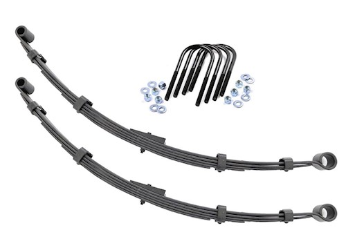 Rough Country Rear Leaf Springs2.5" Lift Pair For Jeep CJ 5 4WD 1976-1983 LARGE