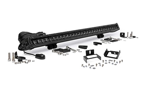 Rough Country for Ford Sup uty 30-IN Black Series Cree LED Grille Kit (Single) LARGE