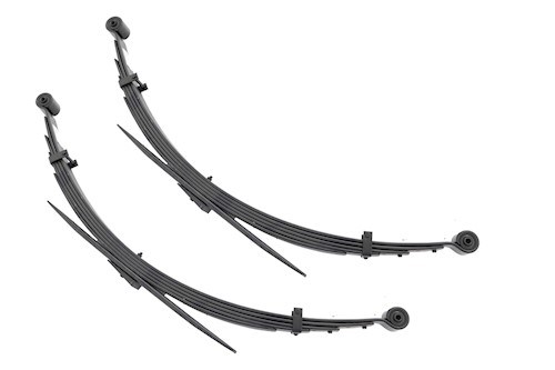Rough Country Rear 56 Inch Leaf Springs 4" Lift Pair GMC 1/2 Suburban 4WD 77-91 LARGE