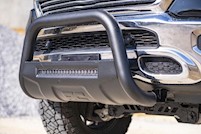 Rough Country for Dodge 09-18 Ram 1500 Bull Bar w/LED Light Bar Black B-D4091 MAIN