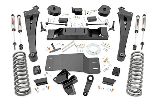 Rough Country for Ram 5" Suspension Lift Kit Radius Arm & V2 19-20 2500 4WD Dsl LARGE