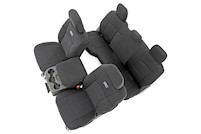 Rough Country Seat Covers FR & RR 60/40 Rear Seat For Ram 2500 2WD/4WD 19-22 MAIN