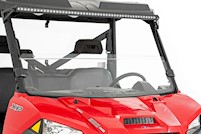 Rough Country Half Windshield For Polaris Ranger XP 1000/Crew 17-22 98132011A MAIN