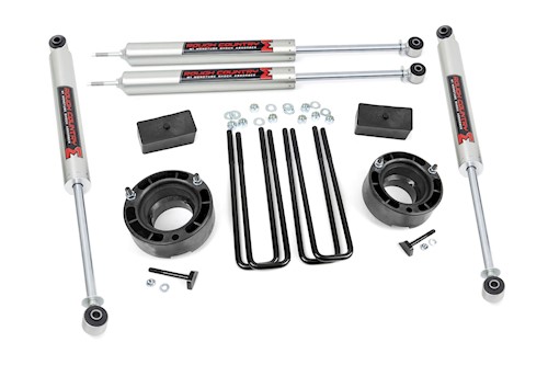 Rough Country 2.5" Suspension Lift Kit M1 Dodge 1500 4WD 1994-2001 36240 LARGE