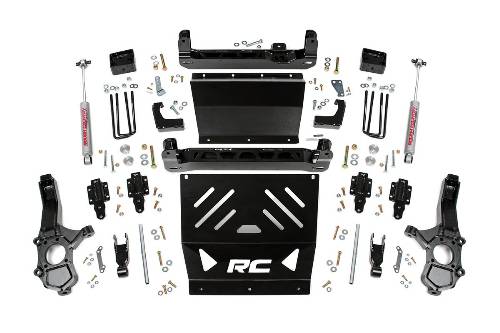 Fat Bob's Garage, Rough Country part #233.20, Chevrolet/GMC Colorado/Canyon 5" Suspension Lift Kit 4WD 2015-2016 LARGE