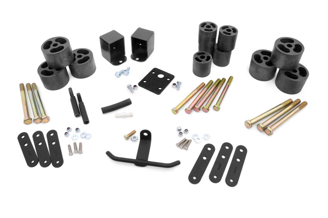 Fat Bob's Garage, Rough Country Part #610, Jeep YJ Wrangler 2" Body Lift 1987-1995 LARGE