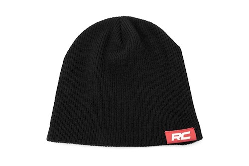 Rough Country Beanie Black Red Tag LARGE