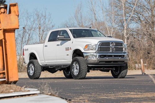 Rough Country 5" Lift Kit|Dual Rate Coil Springs| 14-18 for RAM 2500|Diesel LARGE