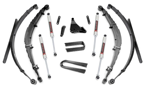 Rough Country 6 Inch Lift Kit Rear Springs M1 For Ford SuperDuty99-04 LARGE