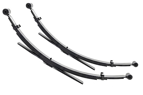 Rough Country Rear Leaf Springs 4" Lift Pair For FordBronco/F-150 4WD 1980-1996 LARGE