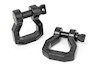 Rough Country Universal D-Ring Forged Pair Black -RS118 THUMBNAIL