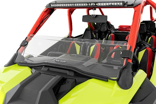 Rough Country Half Windshield For Polaris RZR Pro XP/RZR Pro XP 4 20-22 LARGE