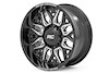 Rough Country 86 Series Wheel One-Piece Gloss Black 20x10 5x5 -19mm 86201018 THUMBNAIL