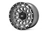 Rough Country 87 Series Wheel Simulated Beadlock Gray/Black 17x8.5 6x5.5 +0mm THUMBNAIL