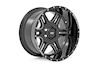 Rough Country 92 Series Wheel Machined One-Piece Gloss Black 20x9 5x5.5 +18mm THUMBNAIL