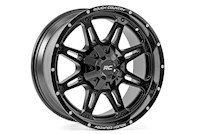 Rough Country Rough Country 94 Series Wheel One-Piece Matte Black 20x10 5x5/5x4.5 -18mm -94201013 MAIN