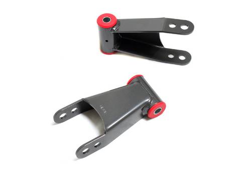 Fat Bob's Garage, Max Trac Part#410730, GM 2500HD/3500HD 2-3" Rear Lowering Shackles 2WD/4WD 2001-2010 LARGE