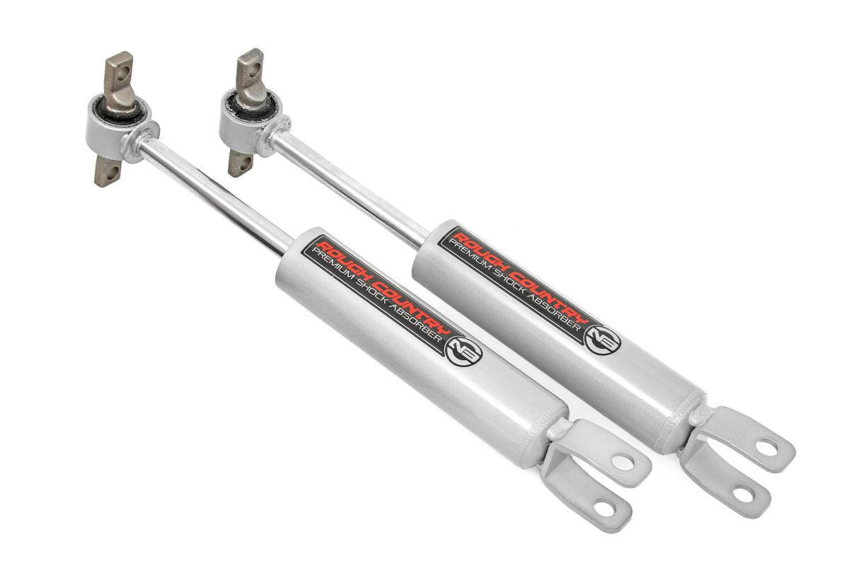 Rough Country GM Silverado/Sierra 2500/3500 HD N3 Front Shocks 0-3" Lift (Pair) 11-19 MAIN