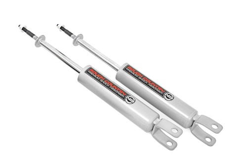 Rough Country Chevy/GMC Silv/Sierra 1500 4WD 99-06 N3 F Shocks Pair|3.5-6.5" LARGE