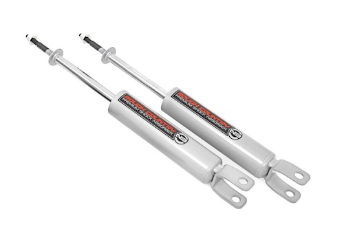 Rough Country Chevy/GMC Silverado/Sierra 1500 4WD 99-06 N3 F Shocks Pair|0-3" LARGE