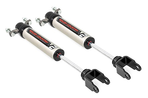 Rough Country Chevy/GMC Silverado/Sierra 2500/3500 HD 11-22 V2 Front Shocks 0-2" LARGE