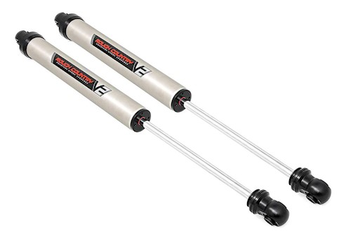 Rough Country Dodge for RAM 3500 4WD 03-20 V2 Rear Monotube Shocks Pair | 0-6" LARGE