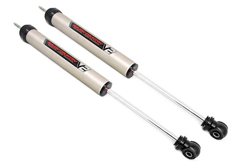 Rough Country Dodge for RAM 2500 4wd 13-20 V2 Front Monotube Shocks Pair|6-6.5" LARGE