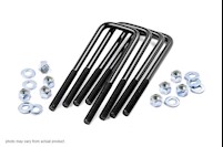 Rough Country 9/16-inch Square U-bolts 2.5 x 9.5 7602 MAIN