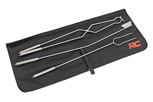 Rough Country Stainless Steel Fire Pit Accessory Kit -117516 LARGE