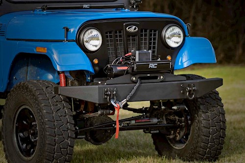 Rough Country Winch Plate PRO12000S for Mahindra Roxor 4WD 2018-2021 92075 LARGE