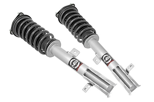 Rough Country Loaded Strut Pair 2 Inch Lift for Jeep Patriot 4WD 2010-2017 LARGE