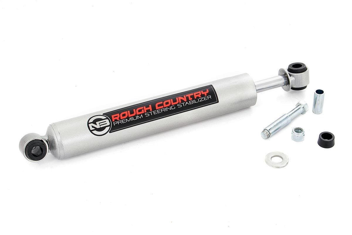 Fat Bob's Garage, Rough Country Part #87309.20, Ford F250/F350/Excursion Steering Stabilizer Stock Replacement 1999-2005 MAIN