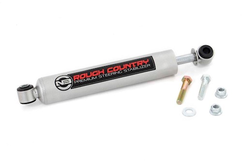 Rough Country For Nissan N3 Steering Stabilizer 16-20 Titan XD 8736830 LARGE