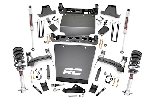 Rough Country 7 Inch Lift Kit Bracket M1 Struts/M1 Chevy/GMC 1500 14-16 29840 LARGE