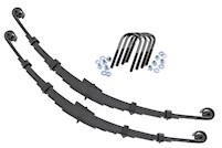 Rough Country Rear Leaf Springs2.5" Lift Pair For Jeep CJ 4WD 1959-1968 8006Kit MAIN