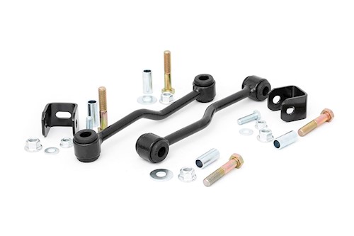 Rough Country For Jeep Front Sway-bar Links | 4-5in Lifts 97-06 Wrangler TJ 1028 LARGE