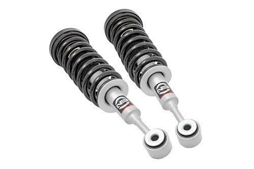 Rough Country Loaded Strut Pair Stock for Ford F-150 4WD (2004-2008) 501083_A LARGE