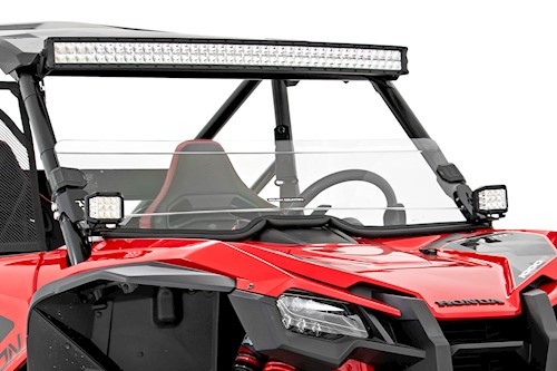 Rough Country Half Windshield Honda Talon 19-21/Talon 1000R 19-22 98182021A LARGE