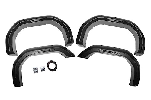 Rough Country Defender Pocket Fender Flares GMC Sierra 2500 HD/Sierra 3500 20-22 LARGE
