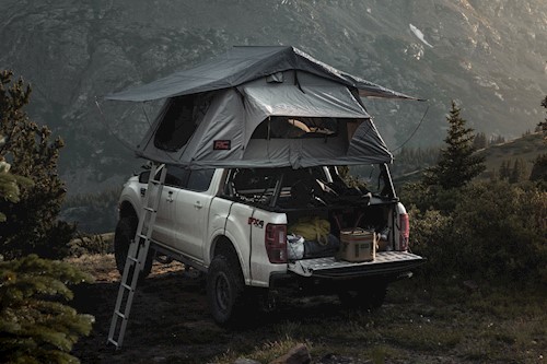 Rough Country Roof Top Tent Rack Mount 12 Volt Accessory & LED Light Kit 99050 LARGE